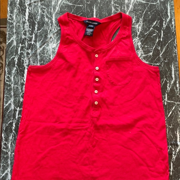 Girl’s Button Up Tank Top - Picture 2 of 5